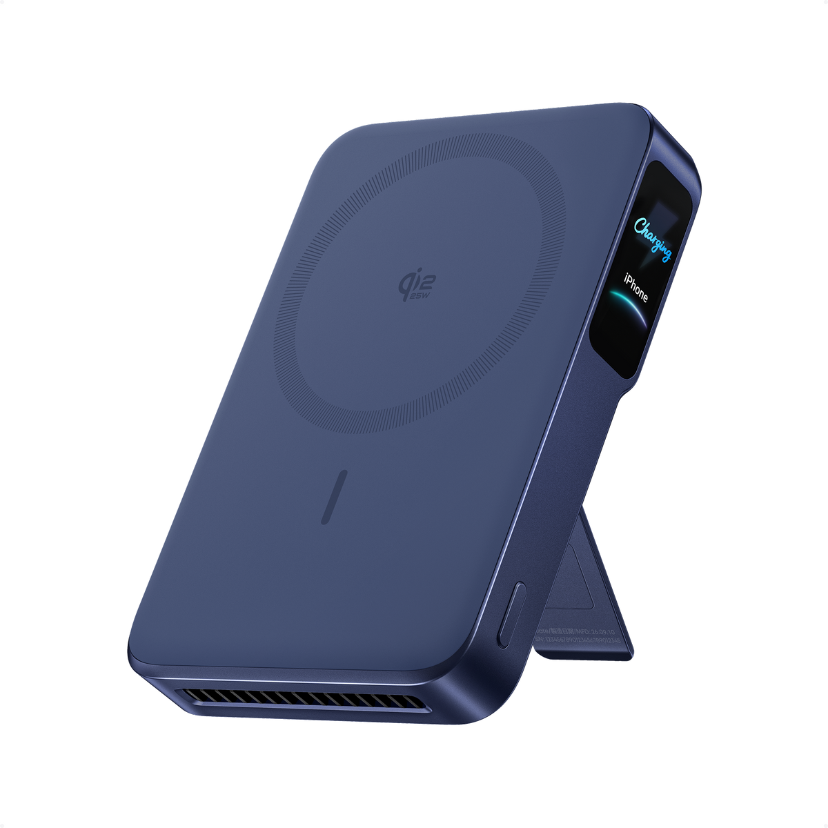 Anker MagGo Power Bank MagSafe 2 Pro, Qi2.2 25W 10000mAh, Bateria portátil