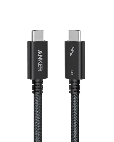 Cable Anker Prime Thunderbolt 5 (100 cm, 80 Gbps, 240 W)