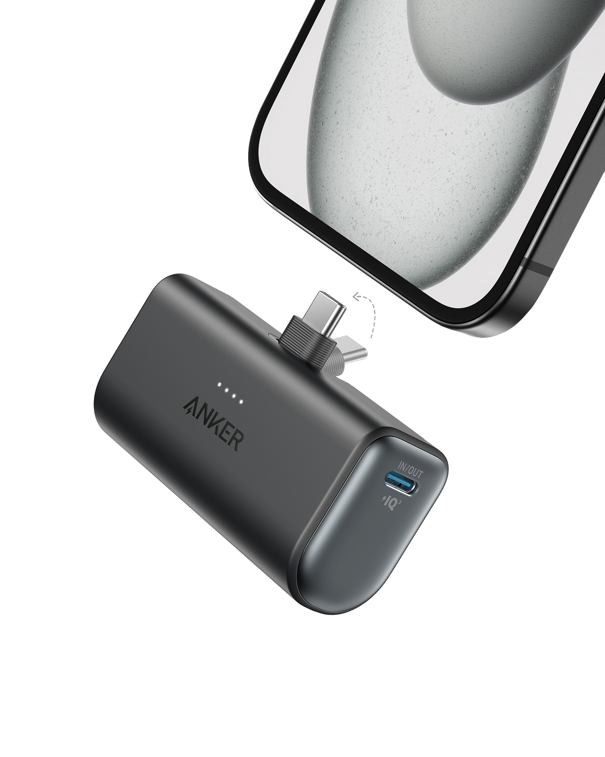 Anker Nano Power Bank 5000 mAh 22,5 W con Conector USB C Plegable