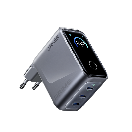 Anker Prime Cargador Carga Rapida USB C 160W con 3 Puertos GAN