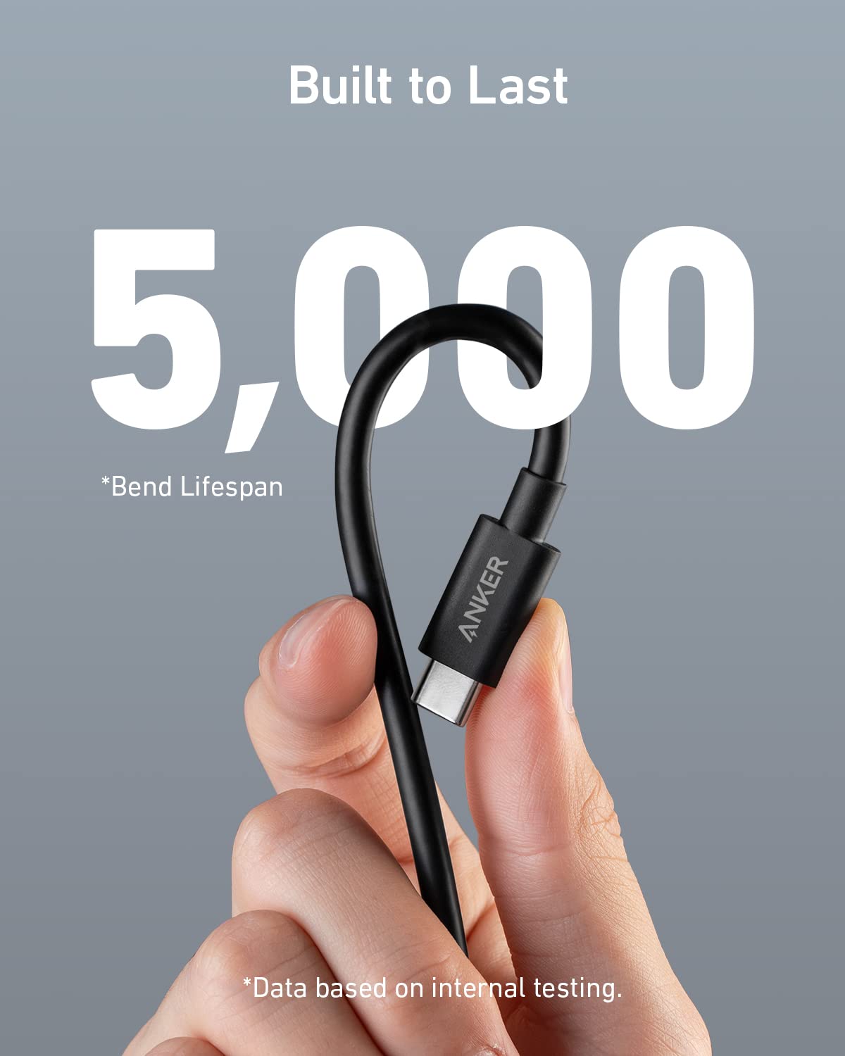 Cable Anker 515 USB-C a USB-C (USB 4, 100 cm)