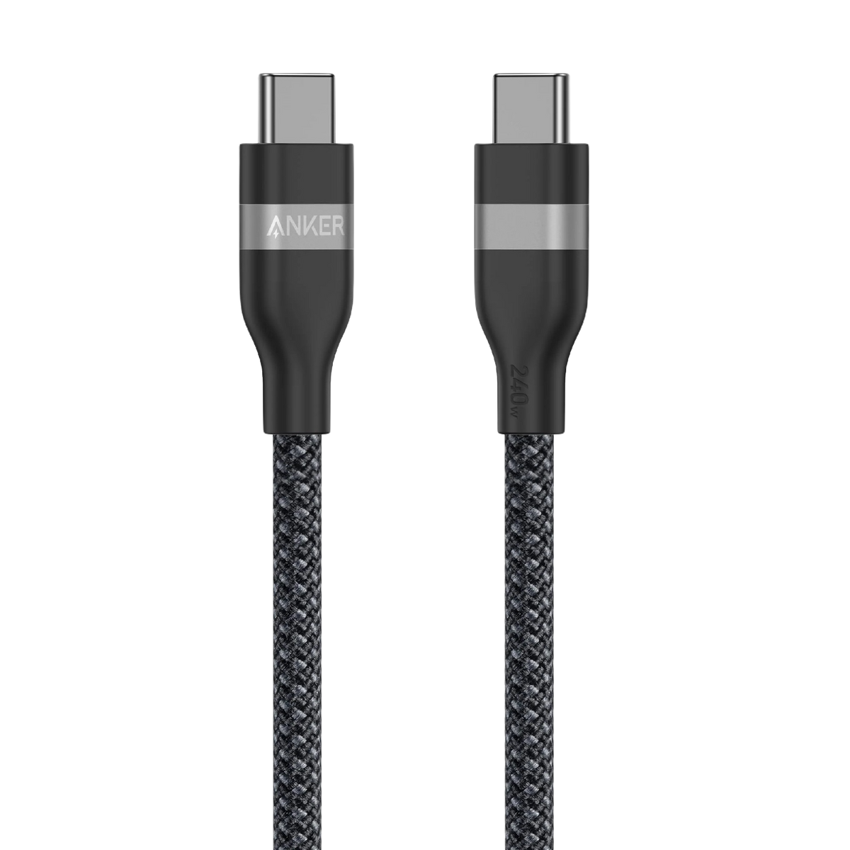 Cable USB-C a USB-C de Anker (90 cm/180 cm, 240 W, trenzado reciclado)