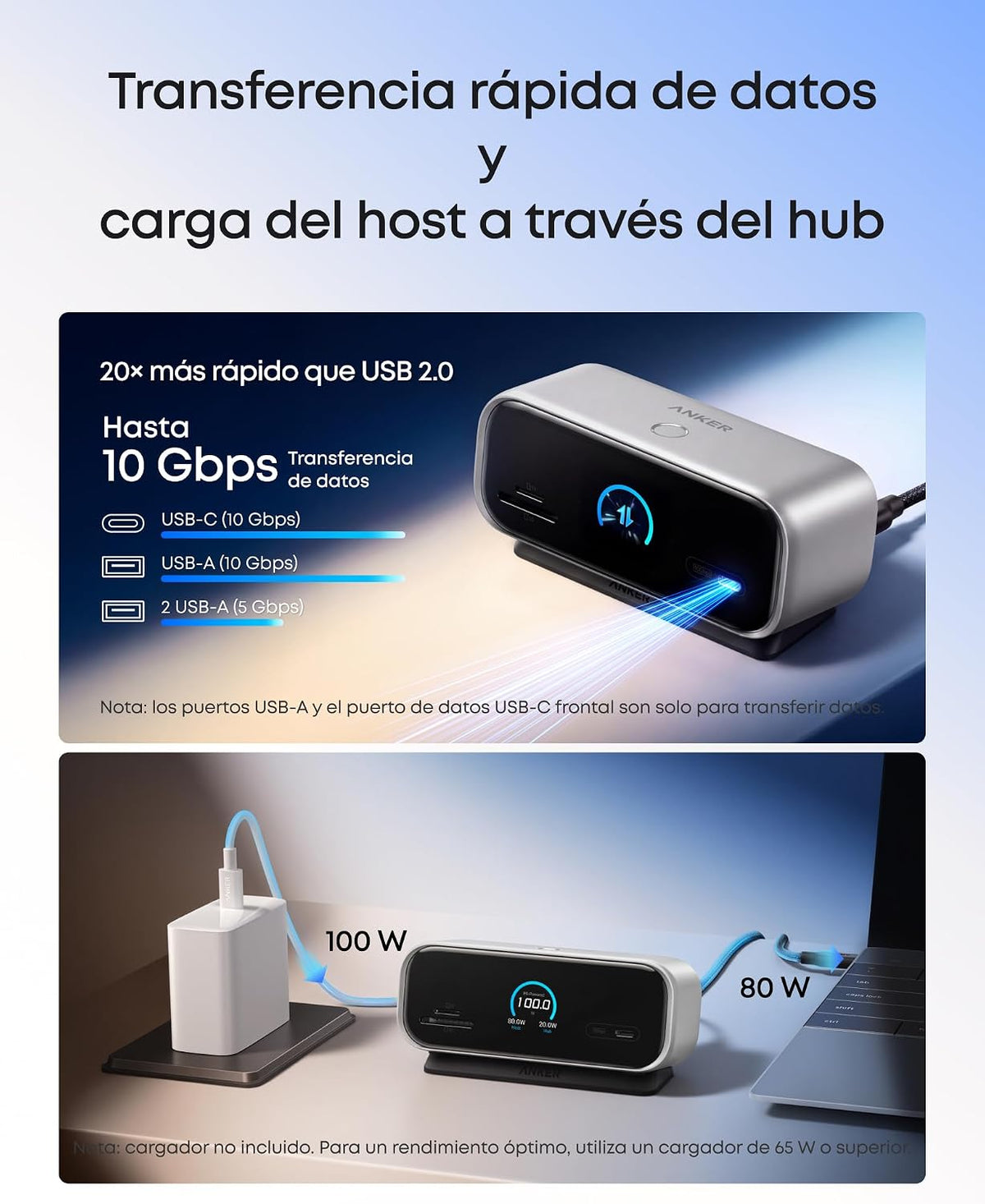 Anker Nano Hub USB-C 10 en 1