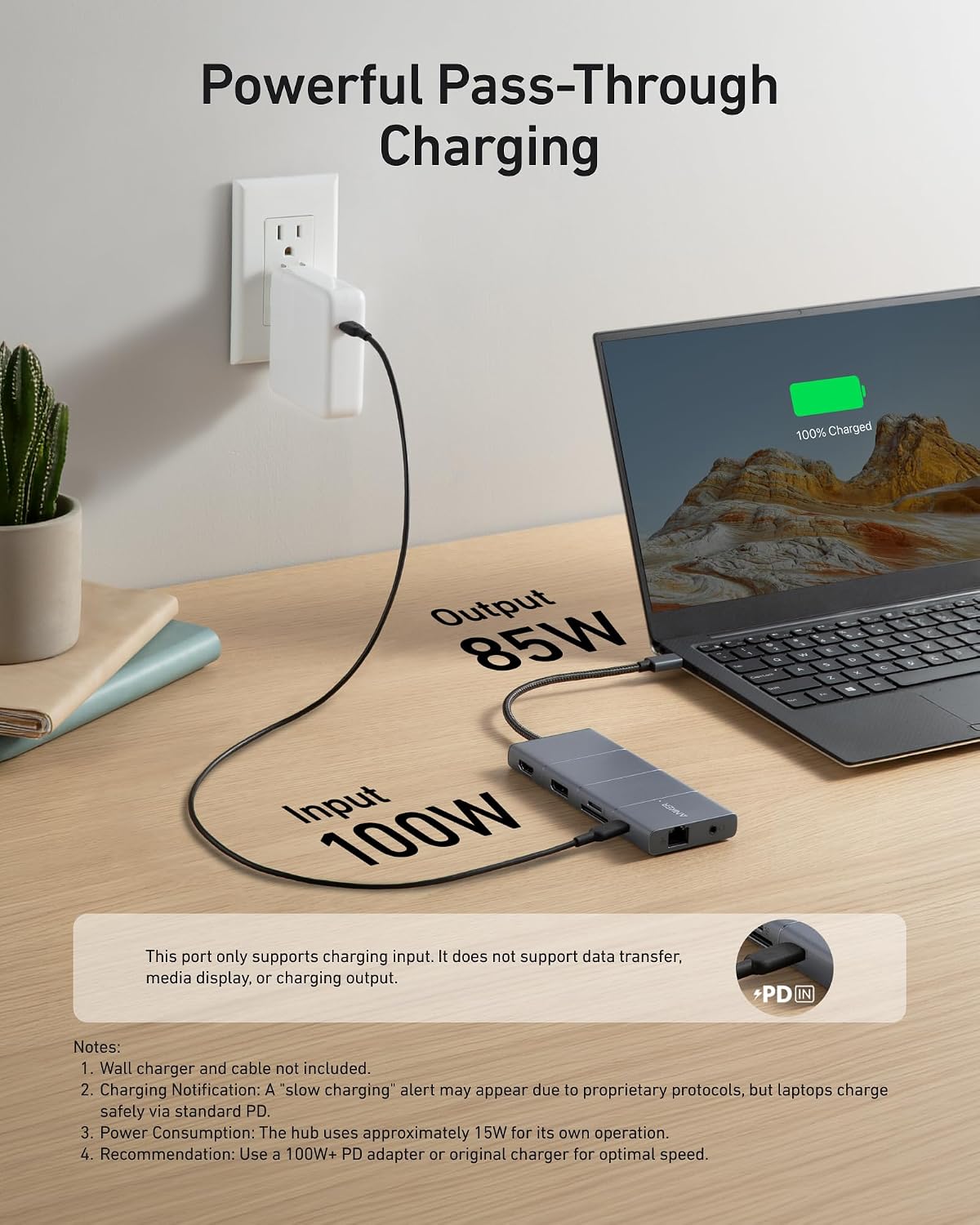 Anker 565 Hub USB C 11 en 1 con HDMI 4K y DisplayPort