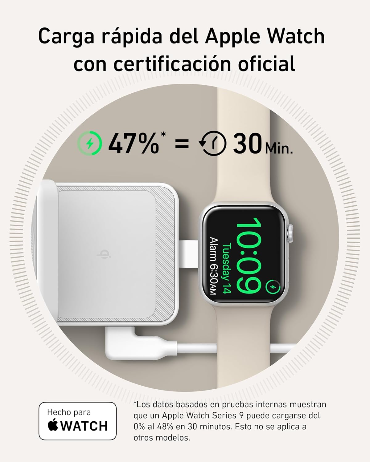 Estación de carga inalámbrica Anker MagGo (plegable 3 en 1)