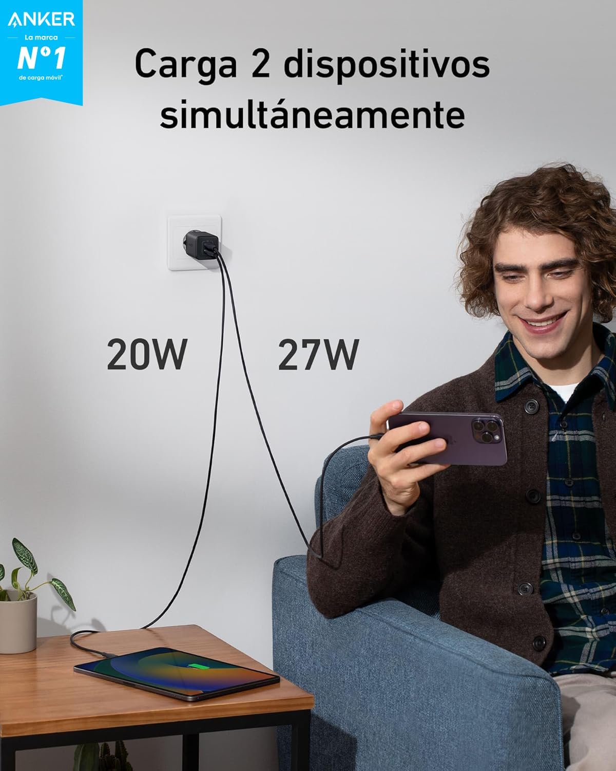 Cargador Anker (Nano 3, 47W)