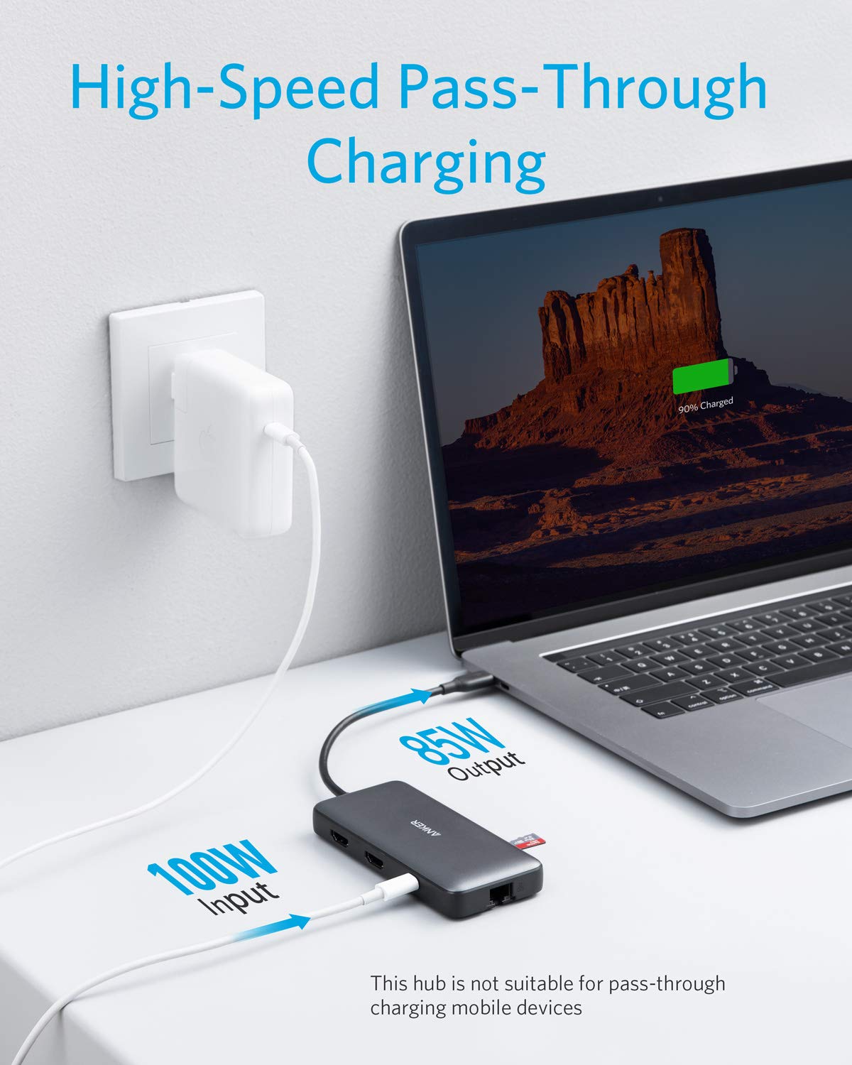 Hub USB-C Anker 553 (8 en 1)