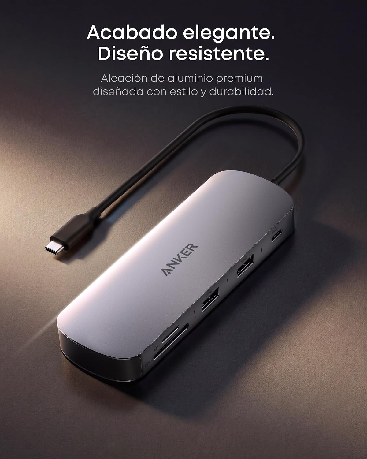Hub USB-C Nano de Anker (8 en 1, doble pantalla)