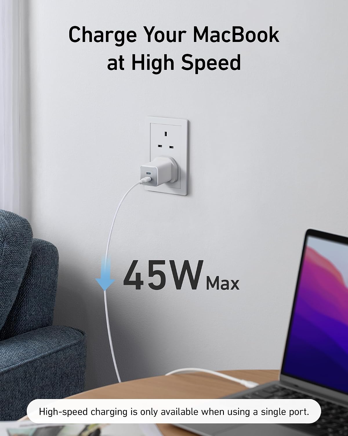 Cargador Anker (Nano 3, 47W)