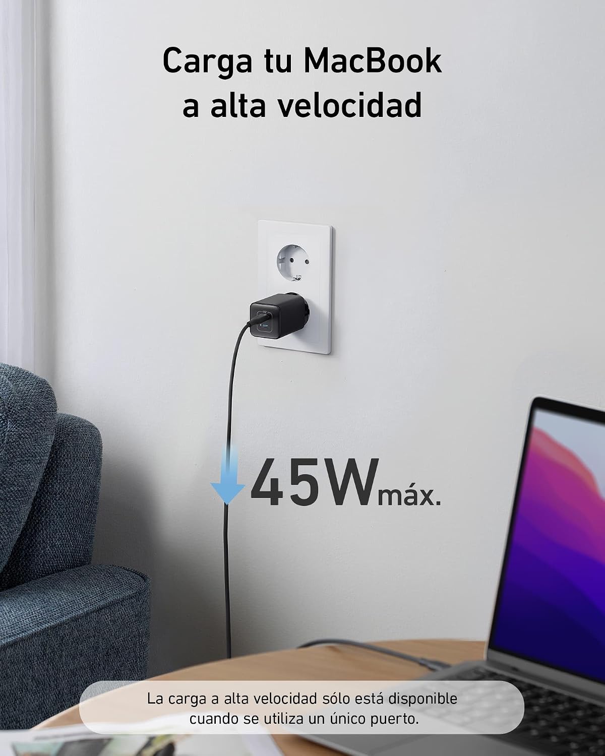 Cargador Anker (Nano 3, 47W)