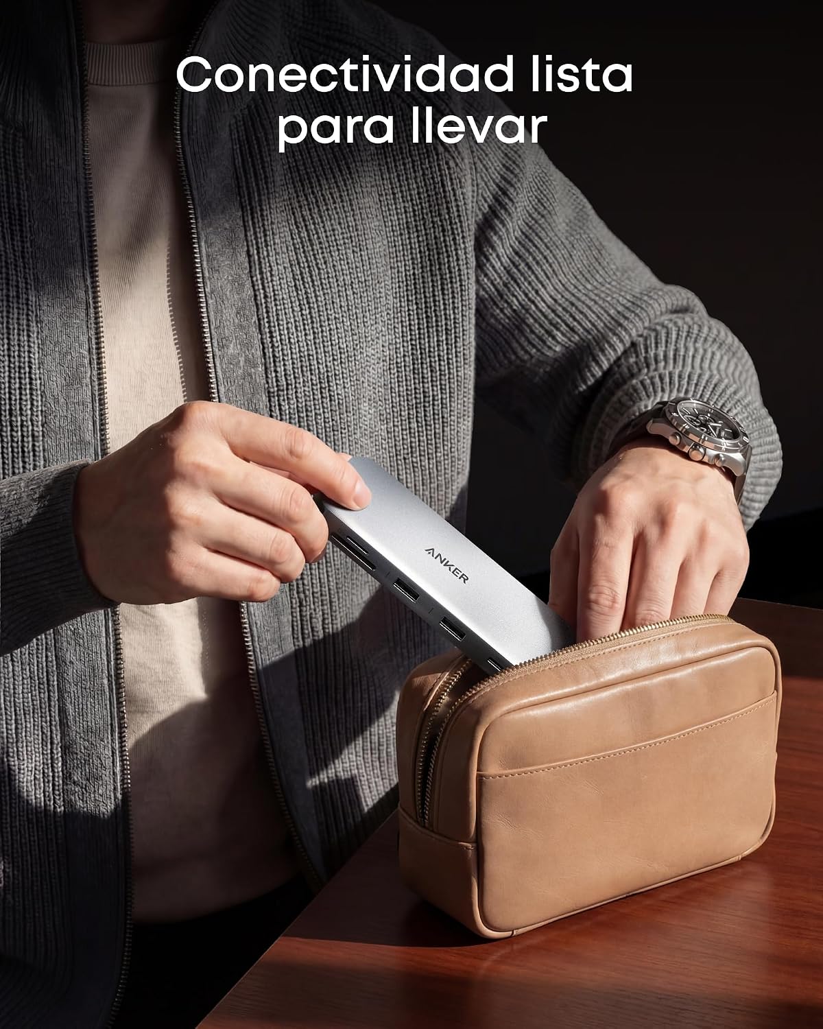 Hub USB-C Nano de Anker (8 en 1, doble pantalla)