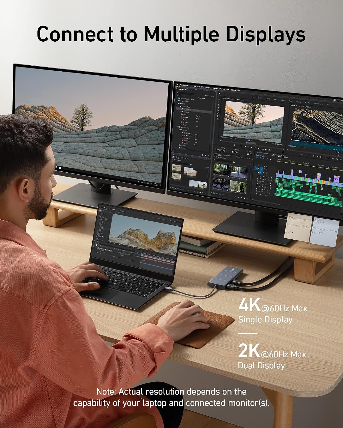 Anker 565 Hub USB C 11 en 1 con HDMI 4K y DisplayPort