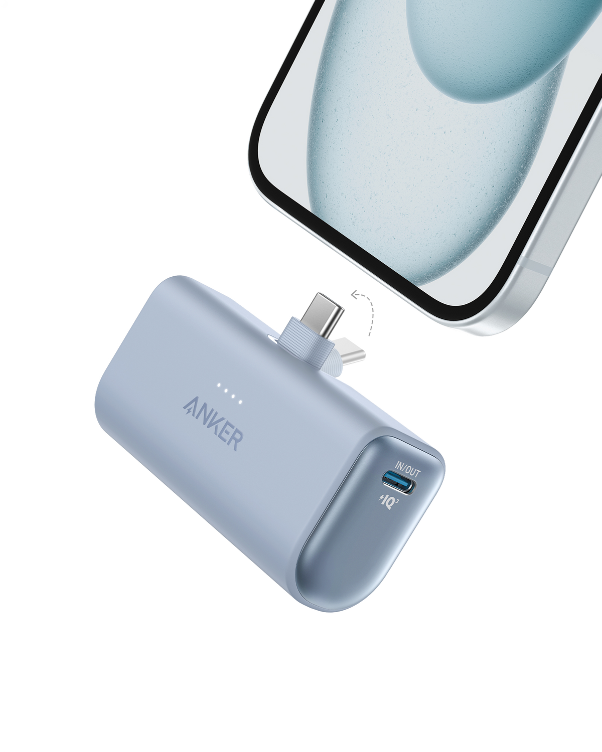 Anker Nano Power Bank 5000 mAh 22,5 W con Conector USB C Plegable