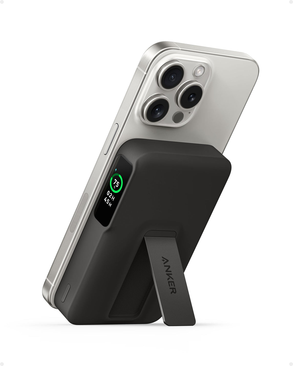 Anker MagGo Power bank 10000mAh Qi2 15W magnética con soporte