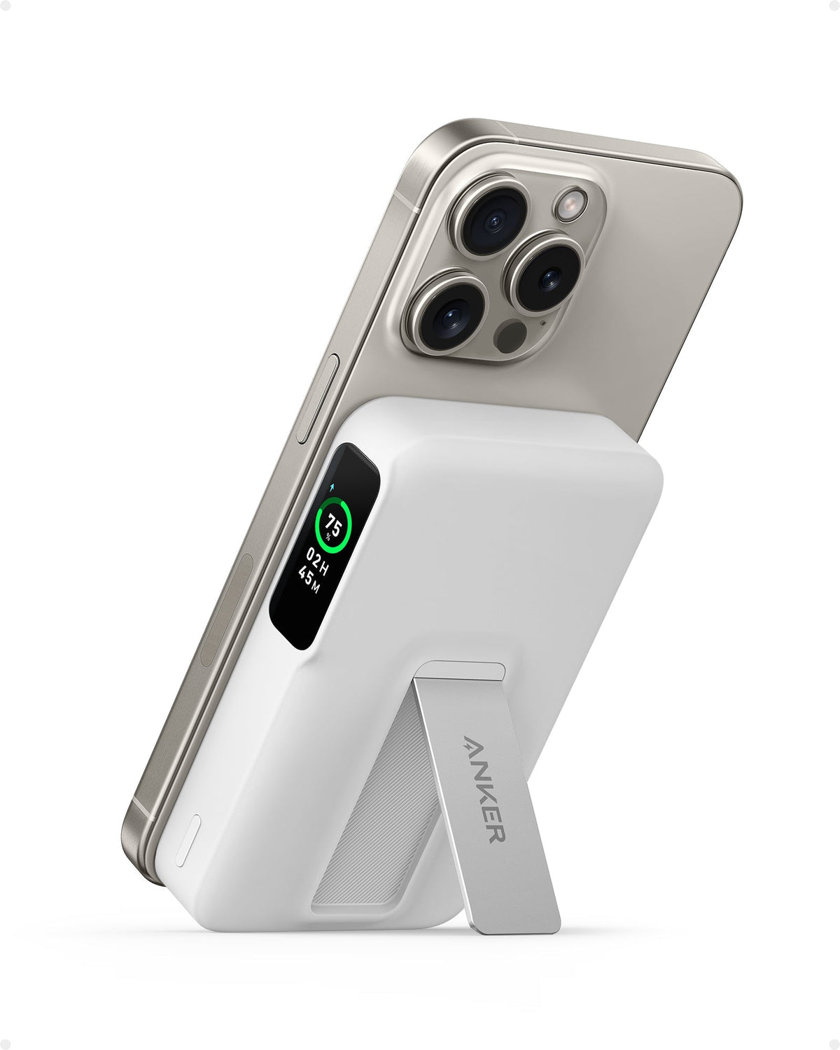 Anker MagGo Power bank 10000mAh Qi2 15W magnética con soporte