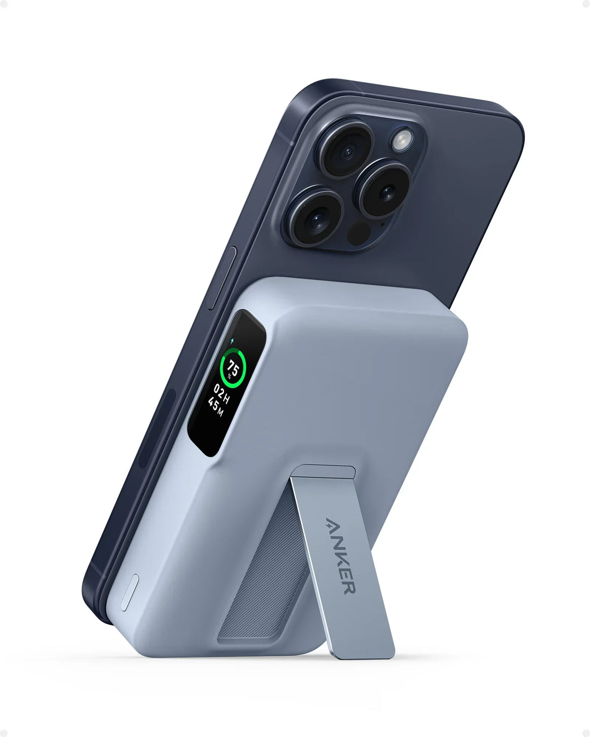 Anker MagGo Power bank 10000mAh Qi2 15W magnética con soporte