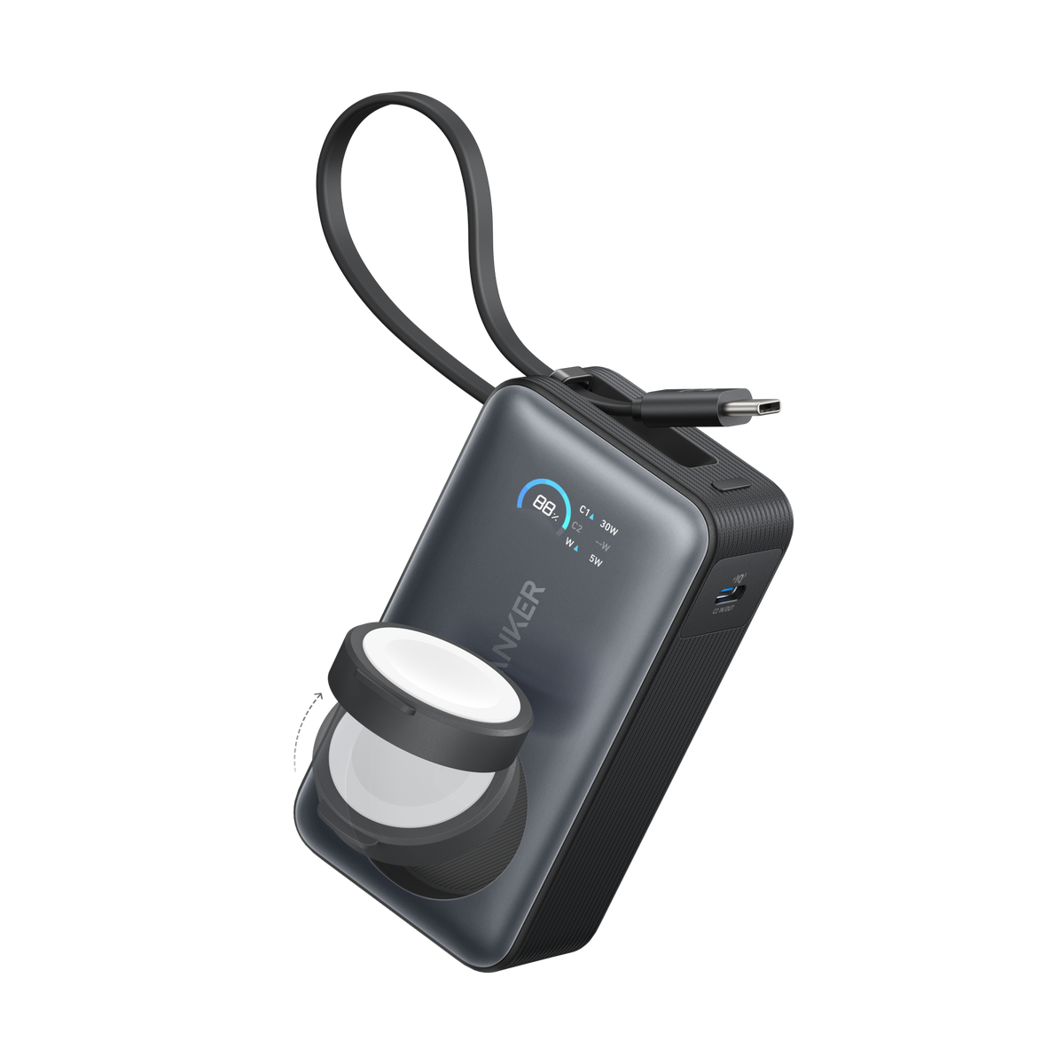 Anker MagGo Power bank (10000 mAh, 35 W, para Apple Watch)