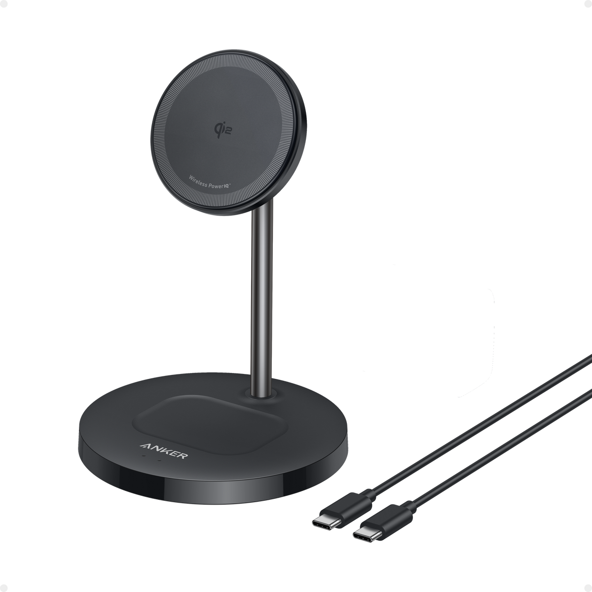 Cargador inalámbrico Anker MagGo (soporte 2 en 1)