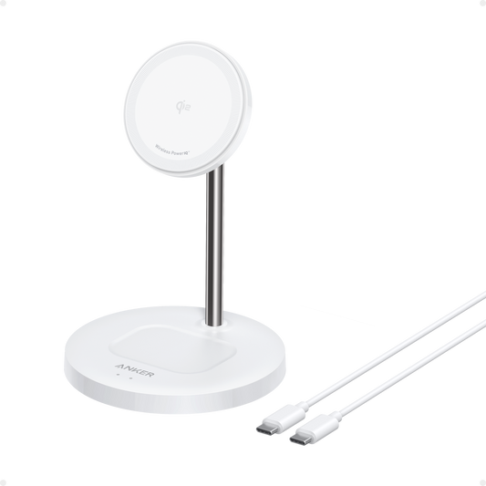 Cargador inalámbrico Anker MagGo (soporte 2 en 1) | Oferta exclusiva para transmisión en vivo