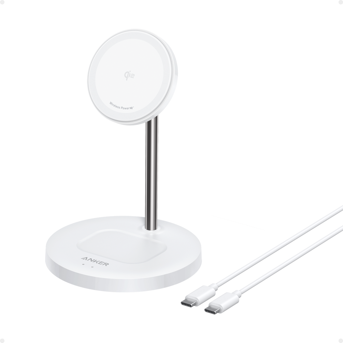 Cargador inalámbrico Anker MagGo (soporte 2 en 1)