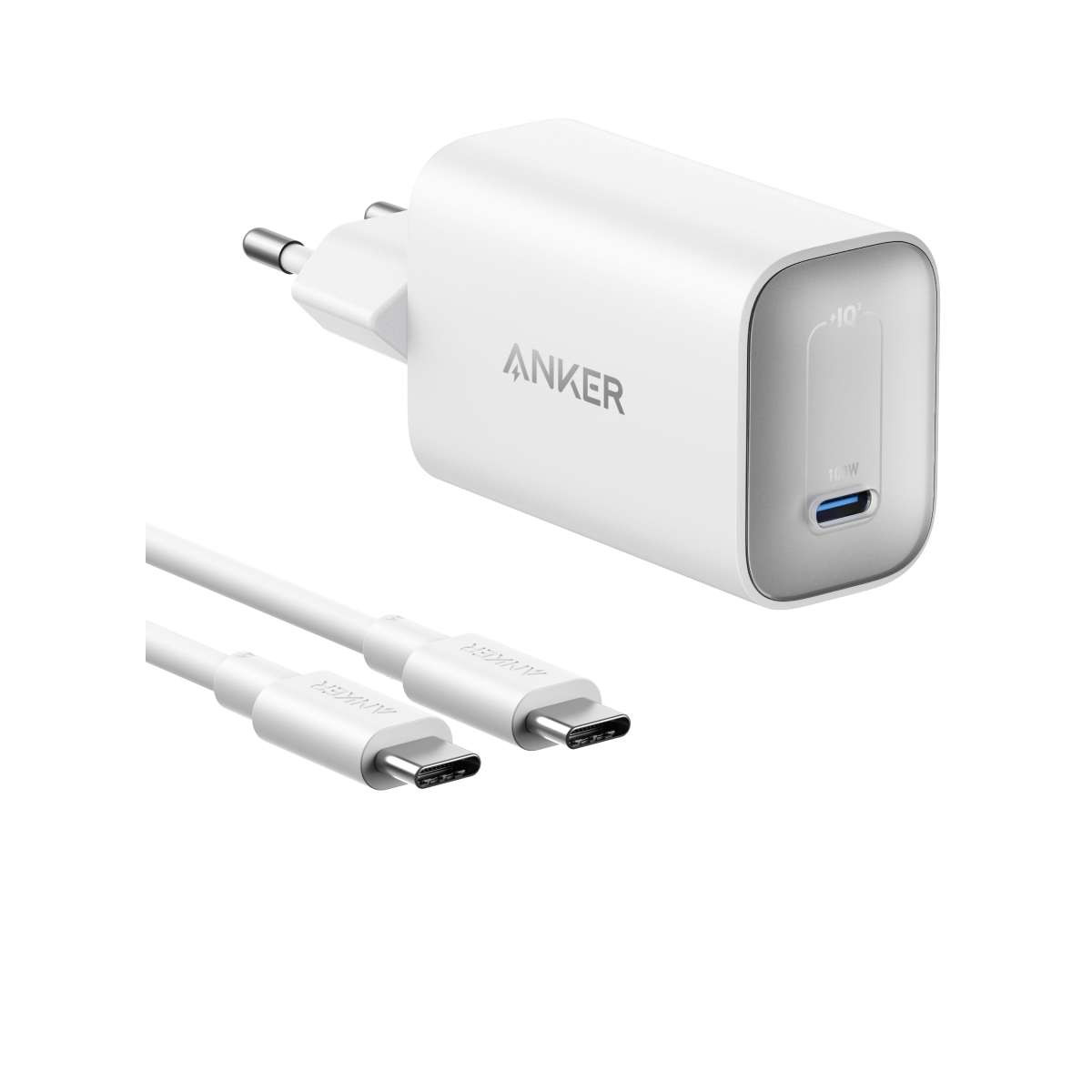 Cargador Anker Nano (100W) con cable USB-C