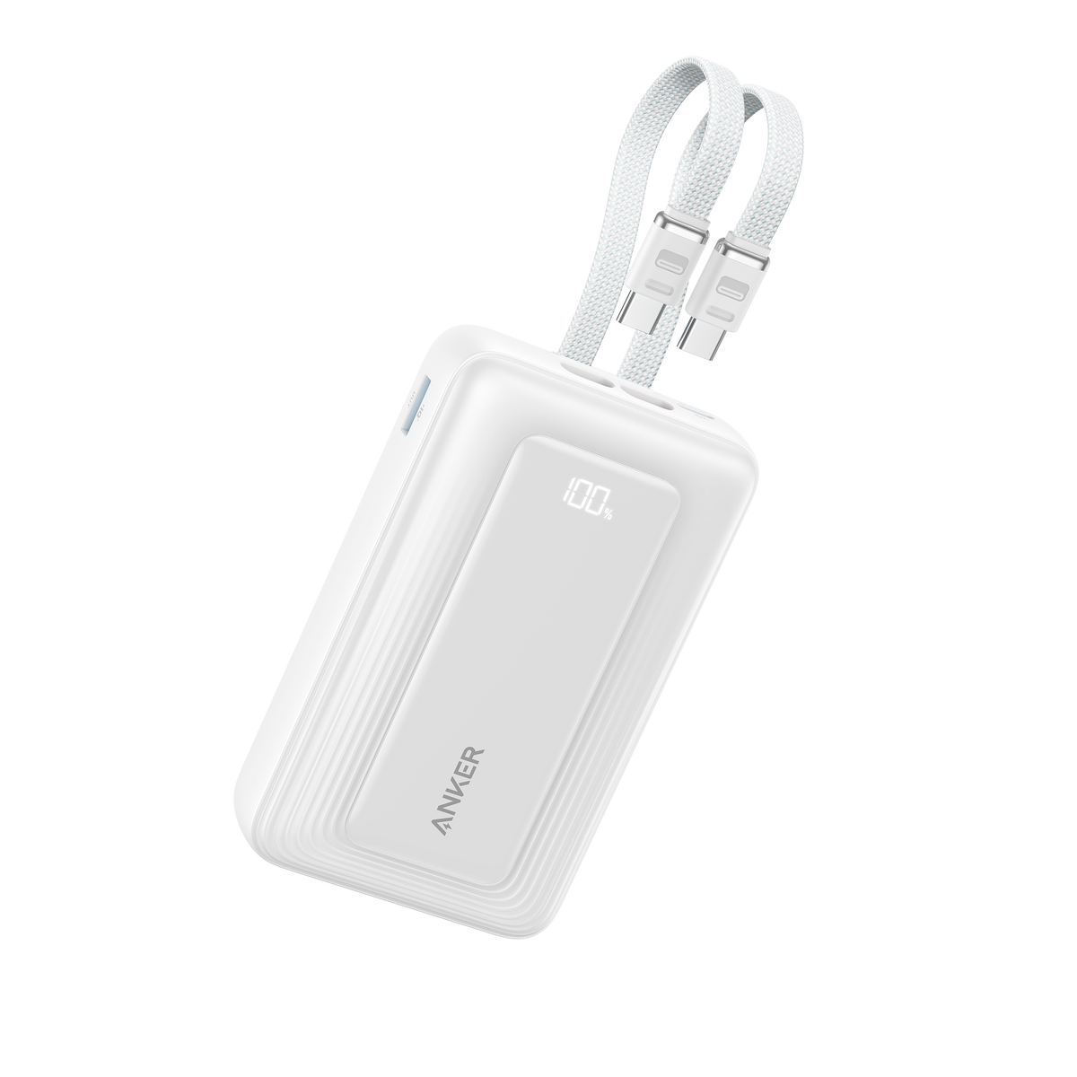 Anker Zolo Power Bank con Cable USB C Integrado (45W, 20000mAh, 2 cables)