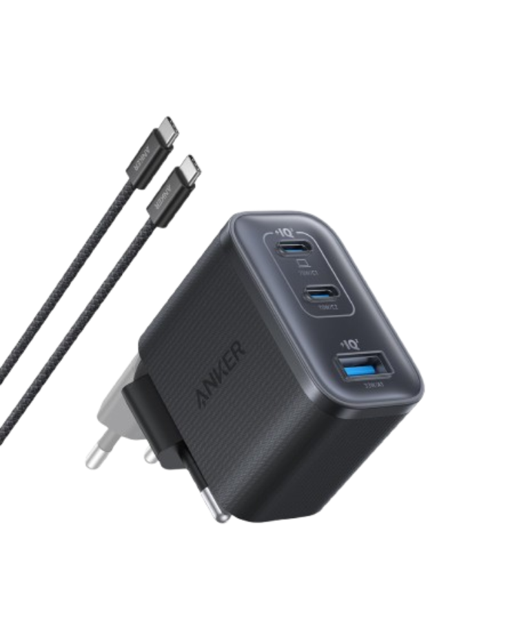 Cargador Anker Nano (70W, 3 puertos)