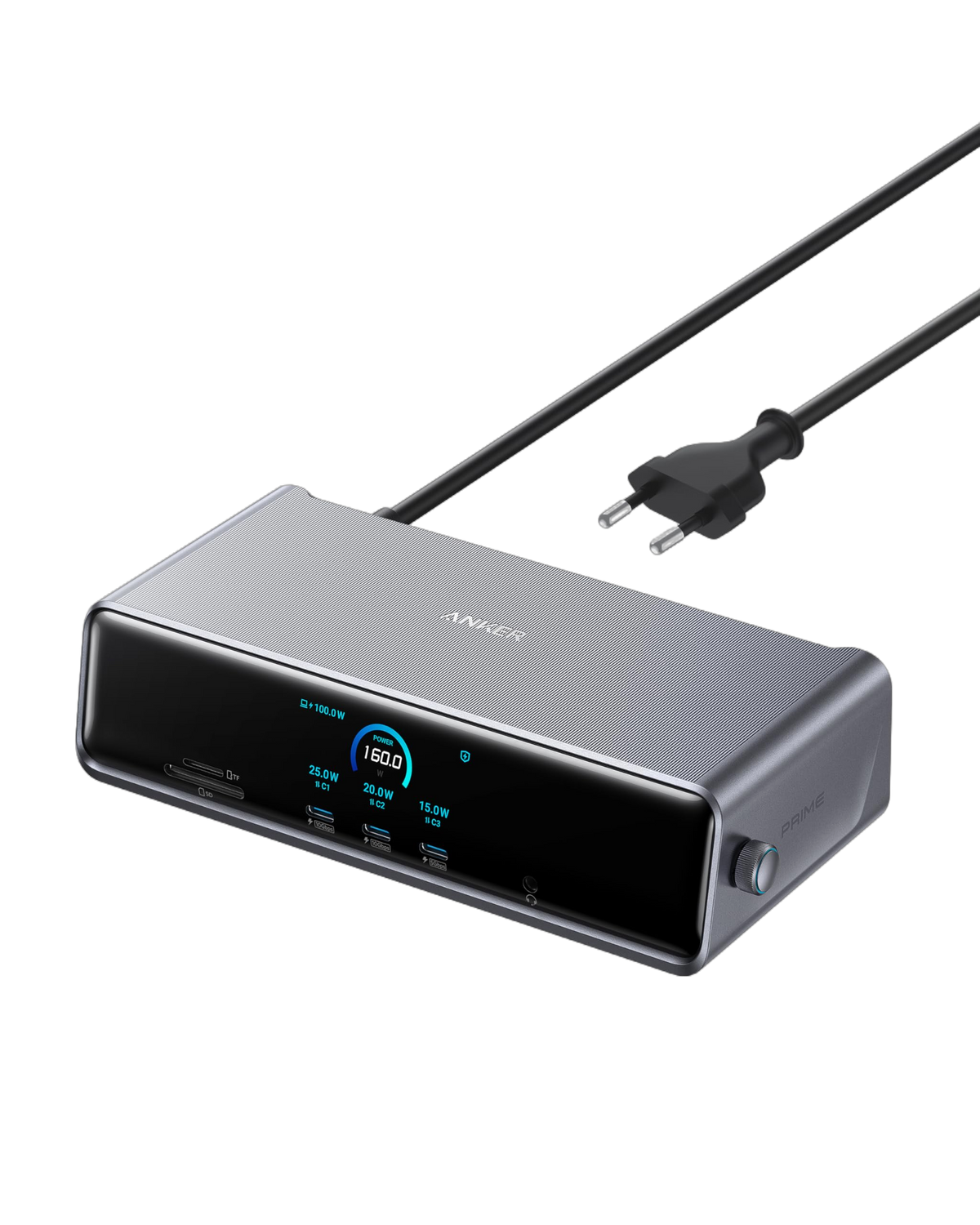 Estación de acoplamiento Anker Prime (14 en 1, triple pantalla, MST)