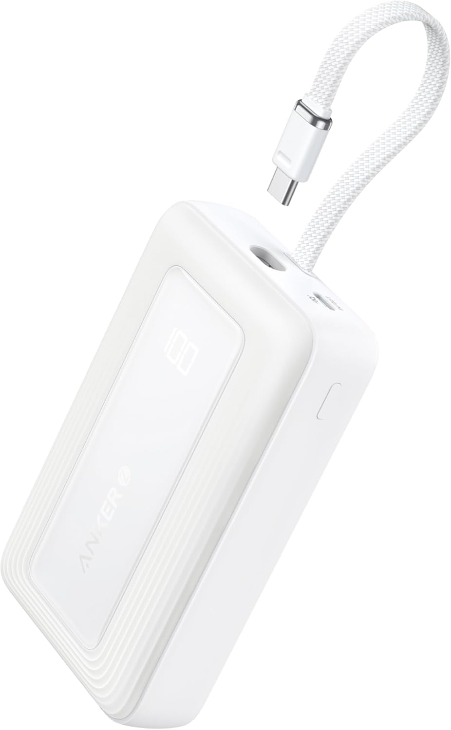 Anker Zolo Power Bank con Cable USB C Integrado (45W, 20000mAh, 2 cables)
