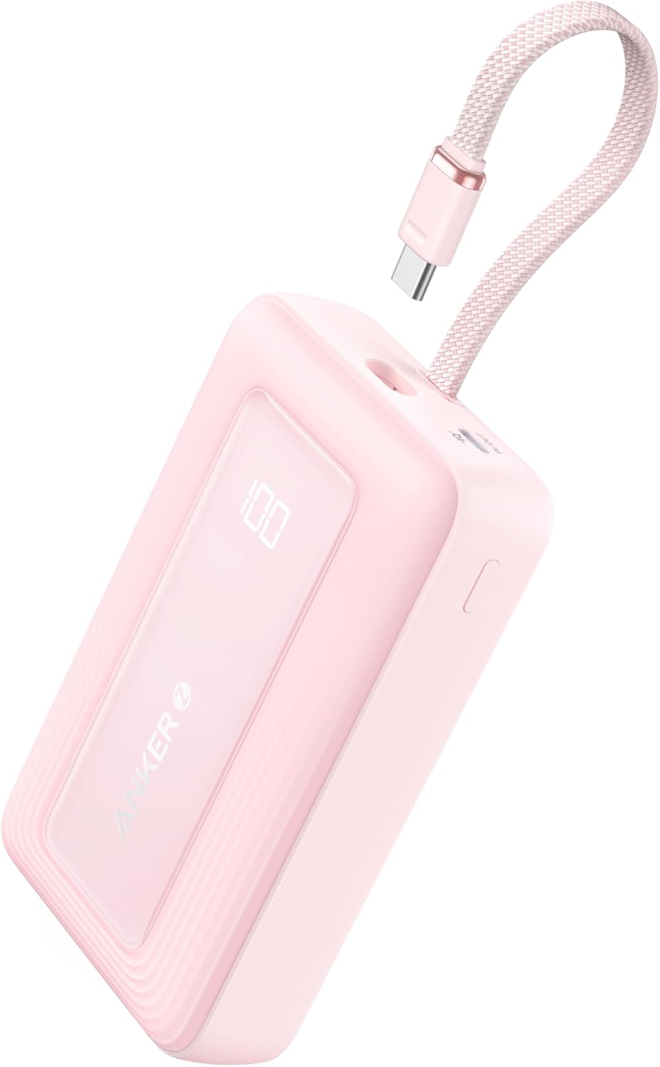 Anker Zolo Power Bank con Cable USB C Integrado (45W, 20000mAh, 2 cables)